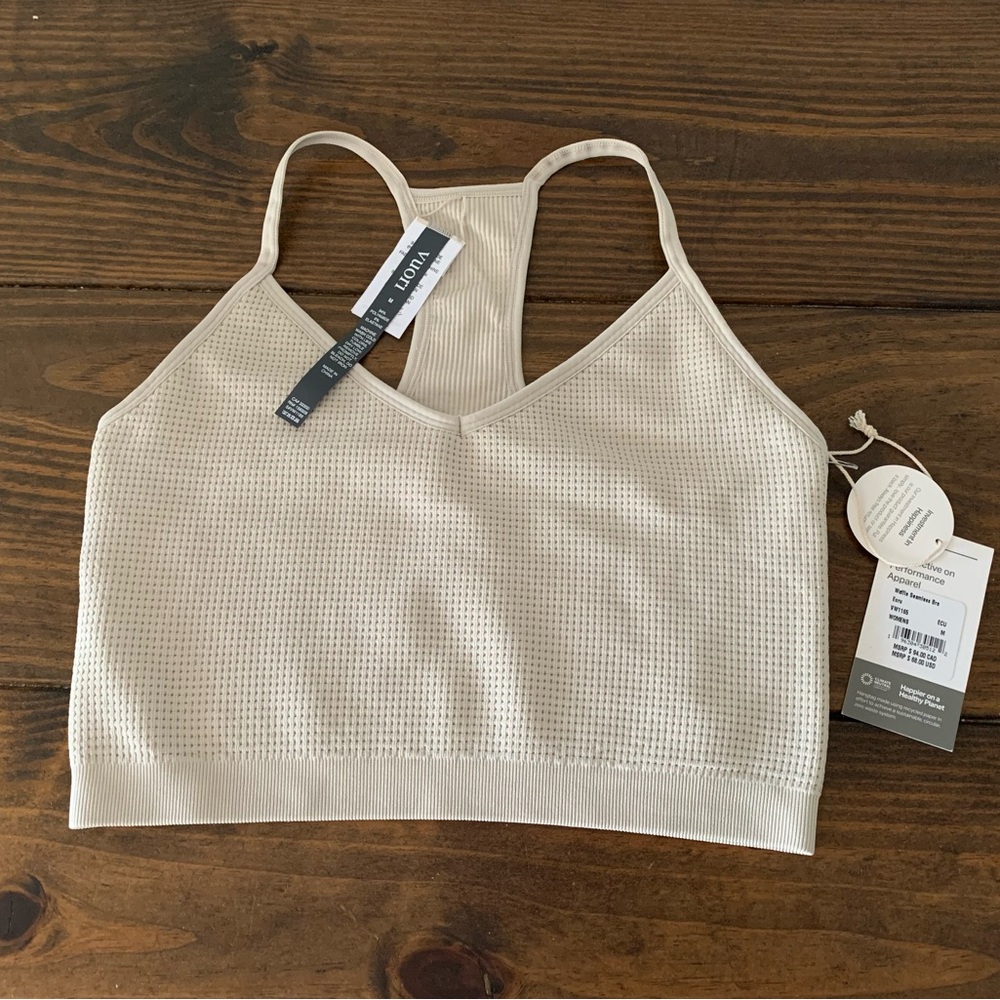 NWT Vuori Waffle Seamless Bra
